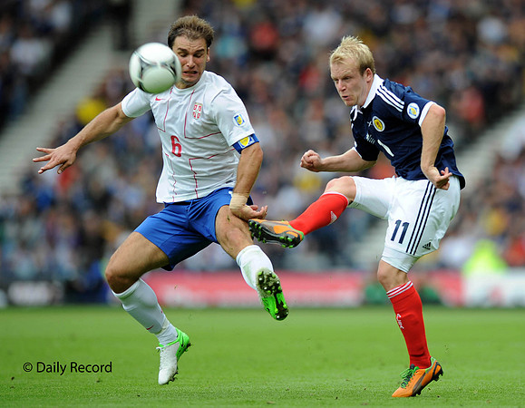 Scotland v Serbia, World Cup qualifier.