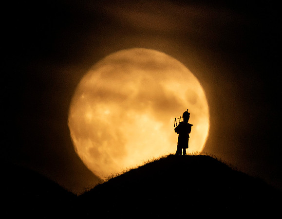 Moon silhouette 7
