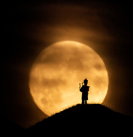Moon silhouette 6