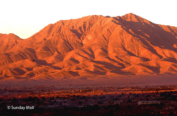 Kabul at sunrise